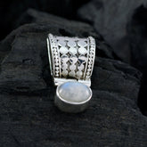 Antonia White Abstract Pendant with Elegant Design